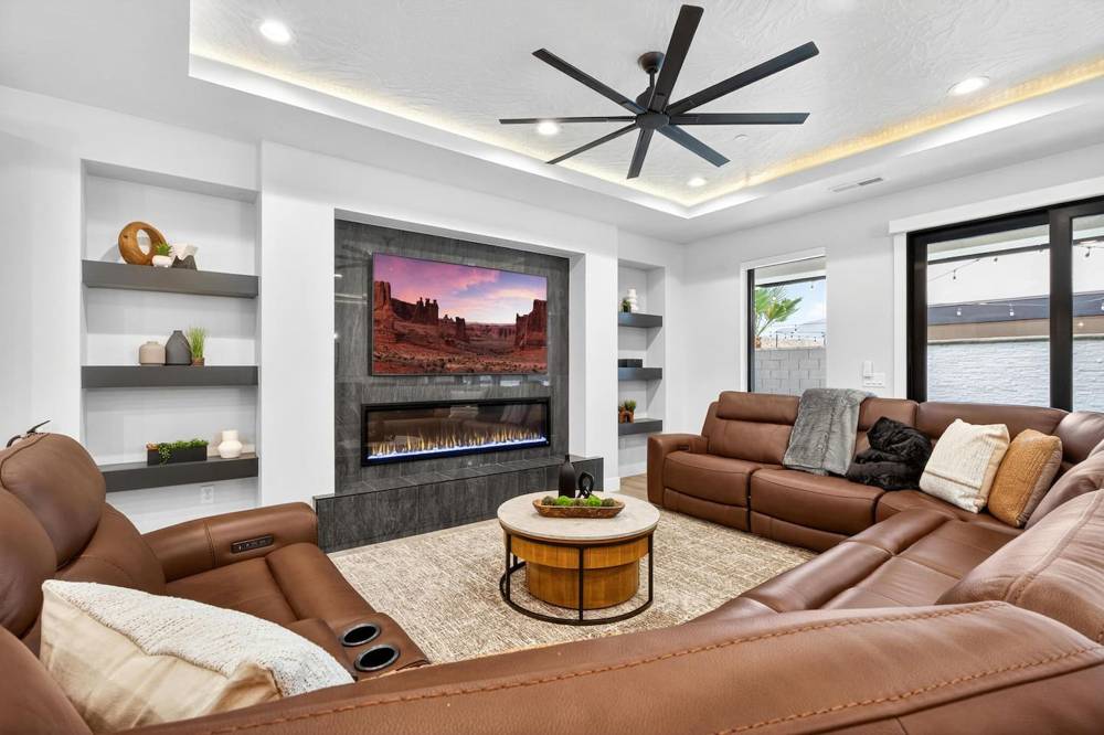 The great room — space to gather and slow down