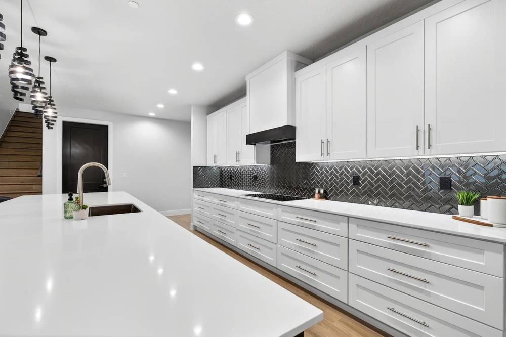 The private chef's kitchen where the retreat is held
